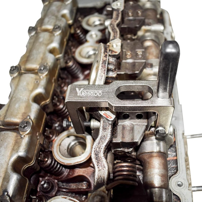 Yuesstloo Eccentric Shaft Locking Timing Tool, Compatible with BMW N20 N26 N52 N55 Engine Valve Spring Remover Installer Slider Fixing Tool Line Pin Block Tool Replace 114450 - Image 5